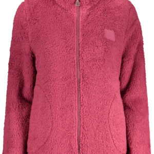 LAURA BIAGIOTTI WOMEN'S PURPLE ZIP-UP SWEATSHIRT LAURA BIAGIOTTI