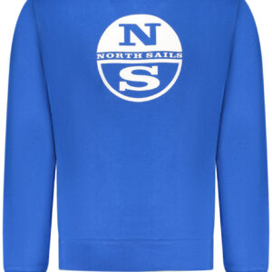 NORTH SAILS MEN'S BLUE ZIP-UP SWEATSHIRT NORTH SAILS