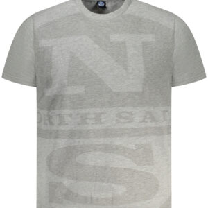NORTH SAILS SHORT SLEEVE T-SHIRT MEN GREY NORTH SAILS