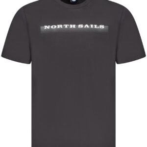 NORTH SAILS SHORT SLEEVE T-SHIRT MEN BLACK NORTH SAILS