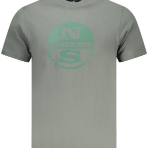 NORTH SAILS MEN'S SHORT-SLEEVED T-SHIRT GREEN NORTH SAILS