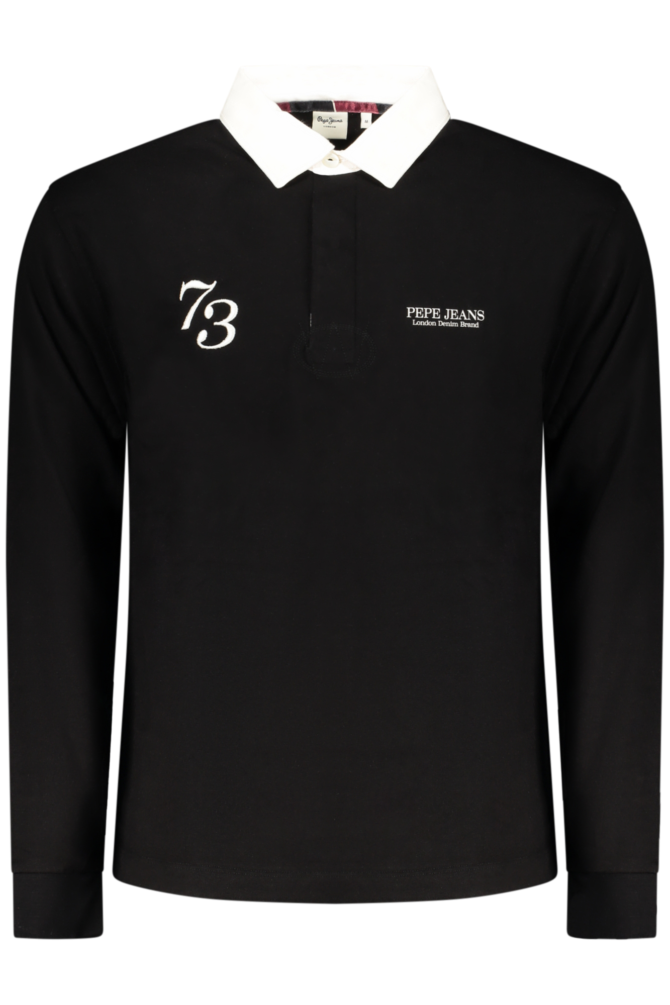 PEPE JEANS MEN'S LONG-SLEEVED POLO SHIRT