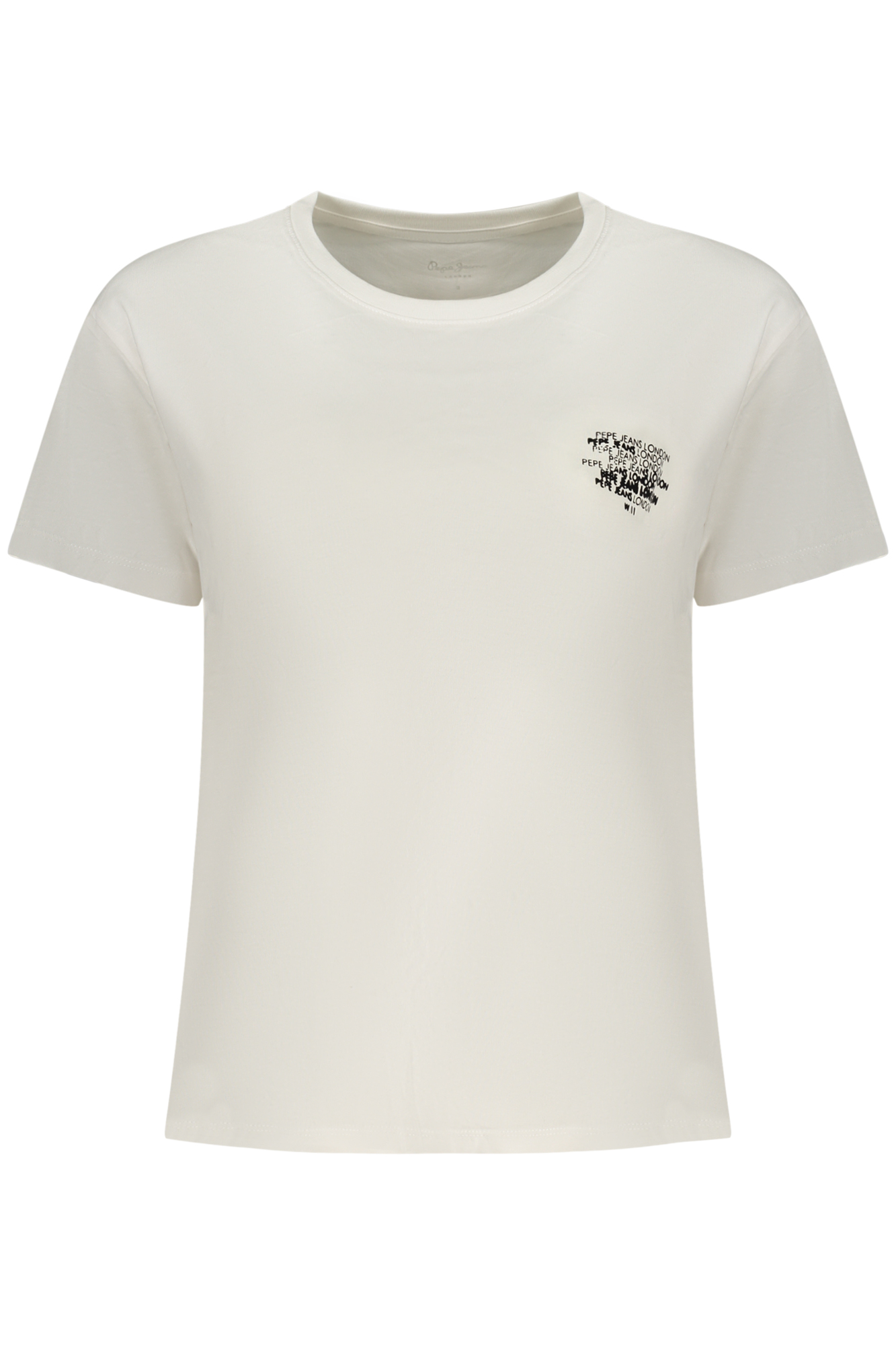 PEPE JEANS WOMEN'S SHORT-SLEEVE T-SHIRT WHITE PEPE JEANS