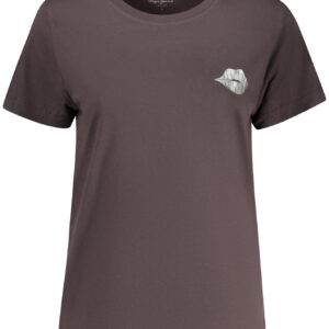 PEPE JEANS WOMEN'S SHORT-SLEEVE T-SHIRT BLACK PEPE JEANS