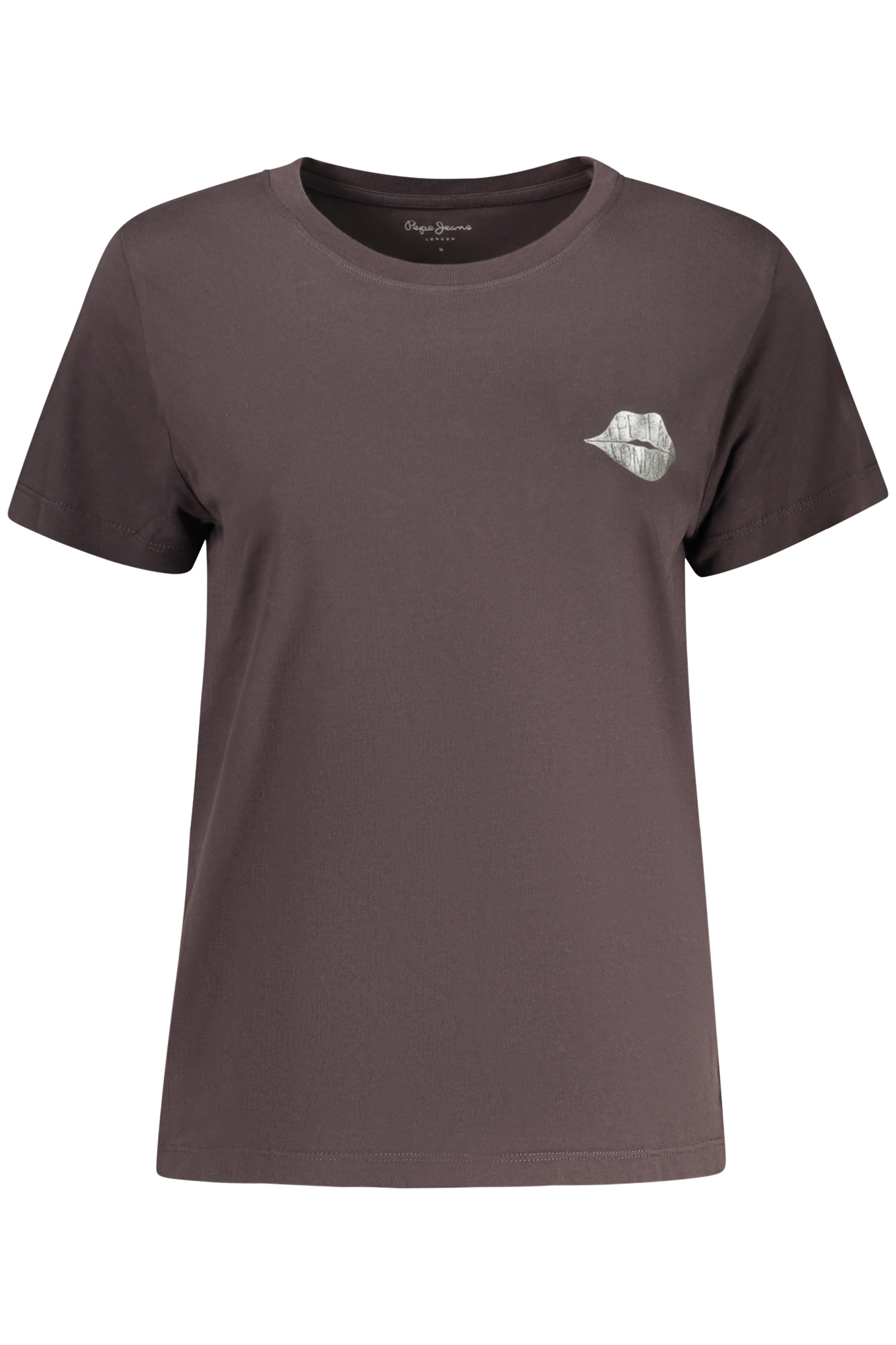 PEPE JEANS WOMEN'S SHORT-SLEEVE T-SHIRT BLACK PEPE JEANS