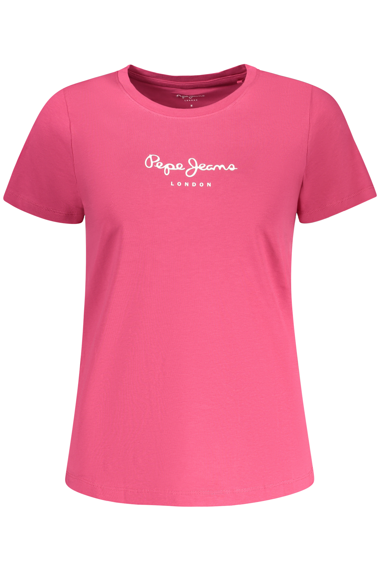 PEPE JEANS WOMEN'S PINK SHORT-SLEEVE T-SHIRT PEPE JEANS