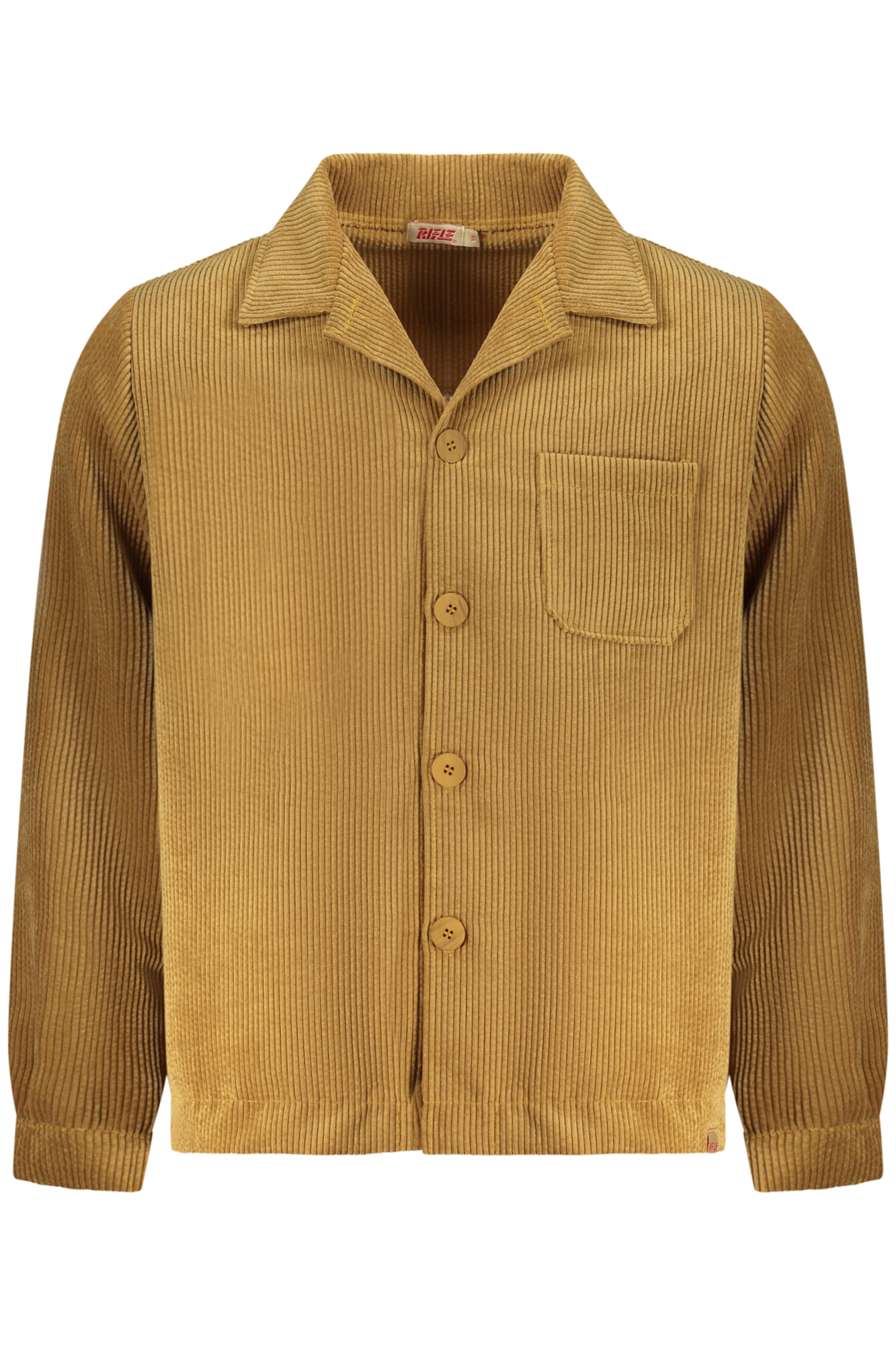 MEN'S BROWN LONG-SLEEVED RIFLE SHIRT RIFLE