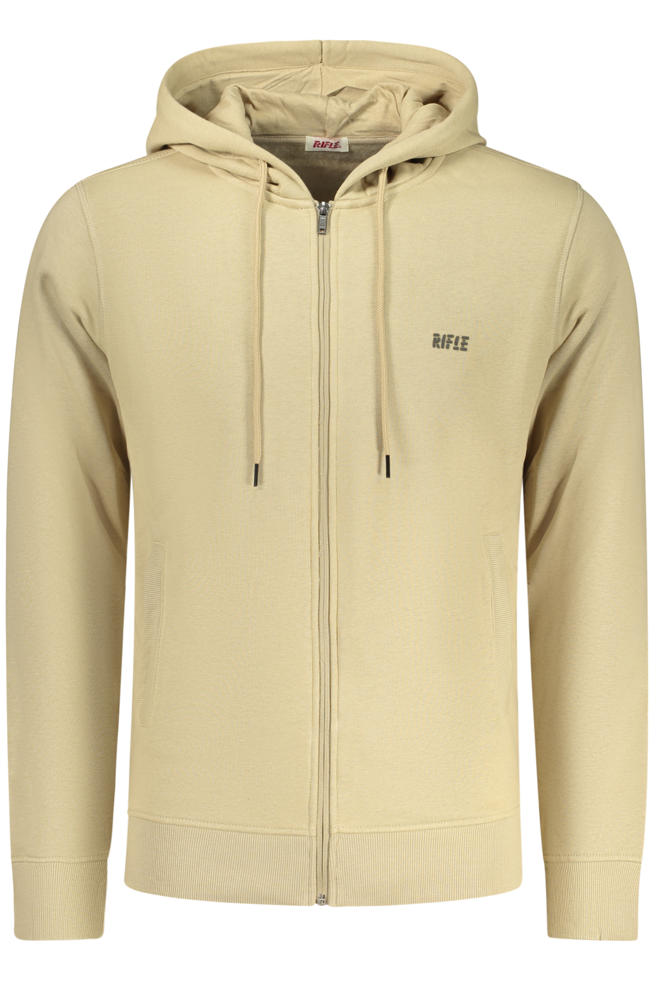 RIFLE MEN'S ZIP-UP SWEATSHIRT BEIGE RIFLE