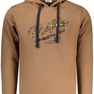RIFLE MEN'S ZIP-UP SWEATSHIRT BROWN RIFLE
