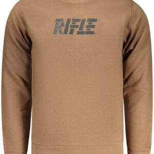 RIFLE MEN'S ZIP-UP SWEATSHIRT BROWN RIFLE