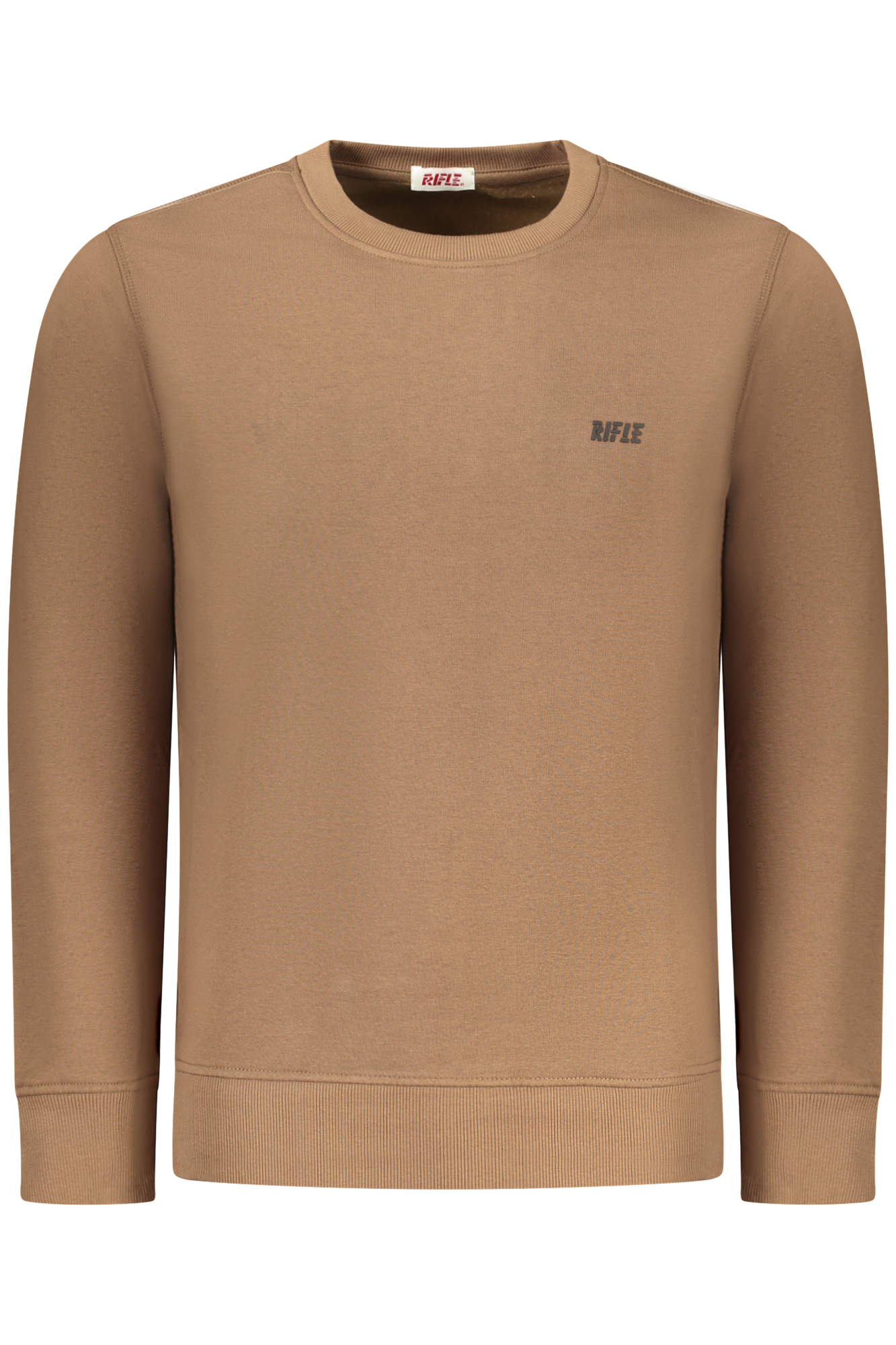 RIFLE MEN'S ZIP-UP SWEATSHIRT BROWN RIFLE