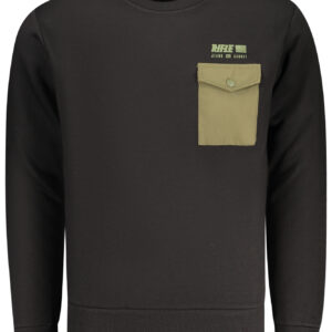 RIFLE MEN'S BLACK ZIP-UP SWEATSHIRT RIFLE
