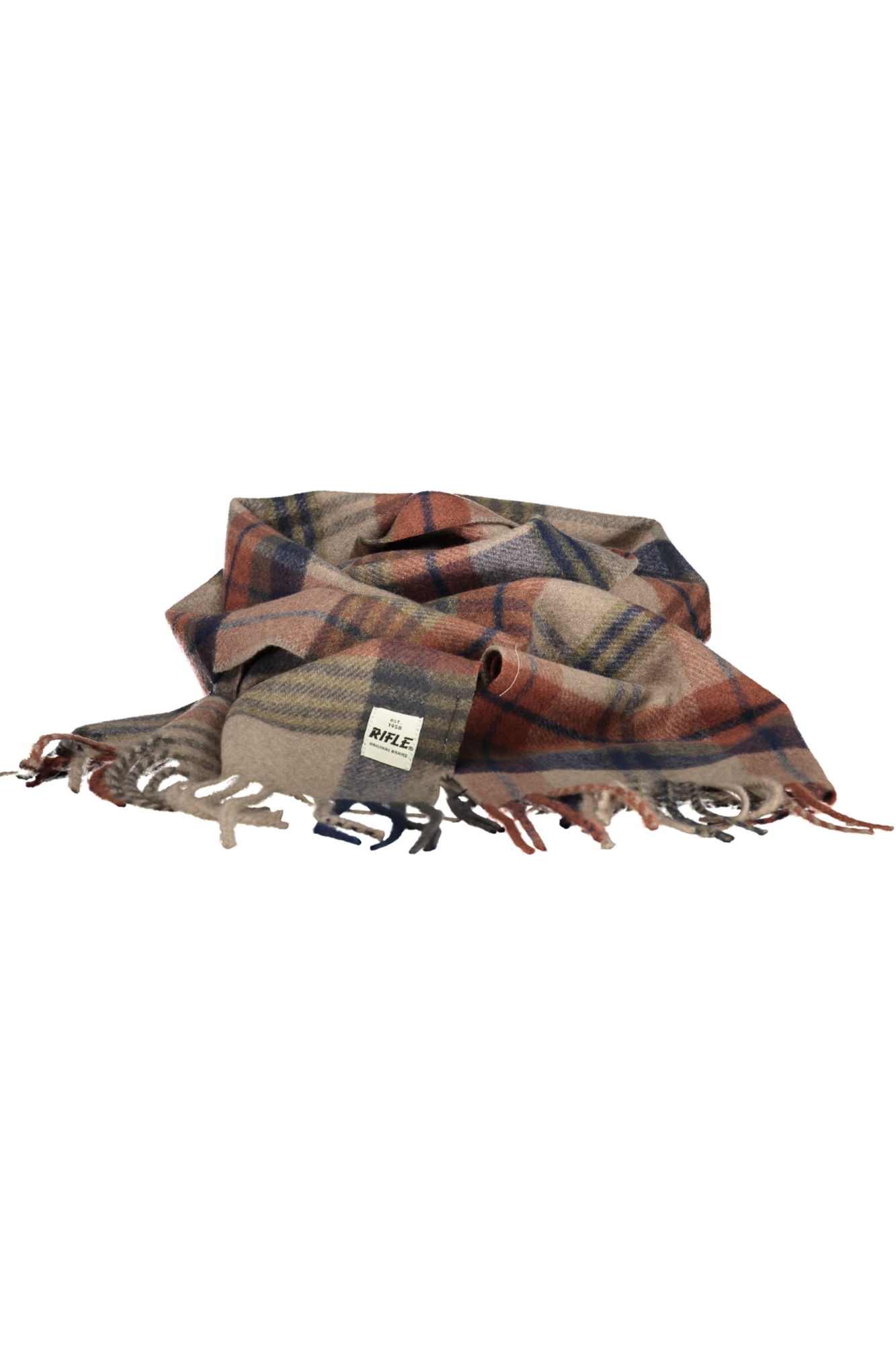 MEN'S BROWN RIFLE SCARF RIFLE
