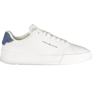 TOMMY HILFIGER MEN'S WHITE SPORTS SHOES TOMMY HILFIGER