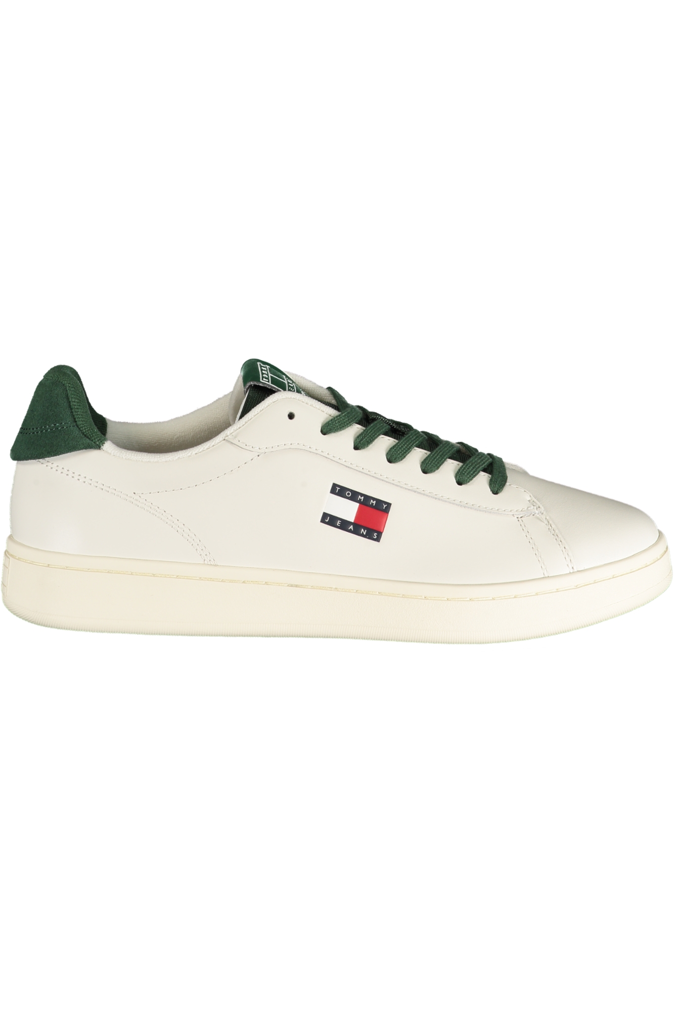 TOMMY HILFIGER MEN'S WHITE SPORTS SHOES TOMMY HILFIGER