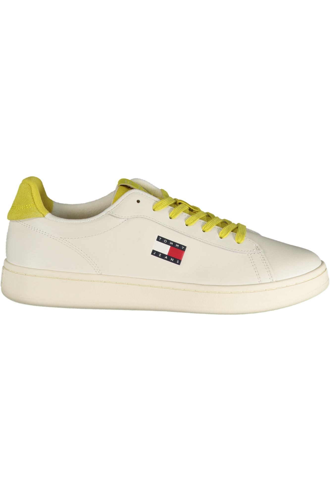 TOMMY HILFIGER MEN'S WHITE SPORTS SHOES TOMMY HILFIGER