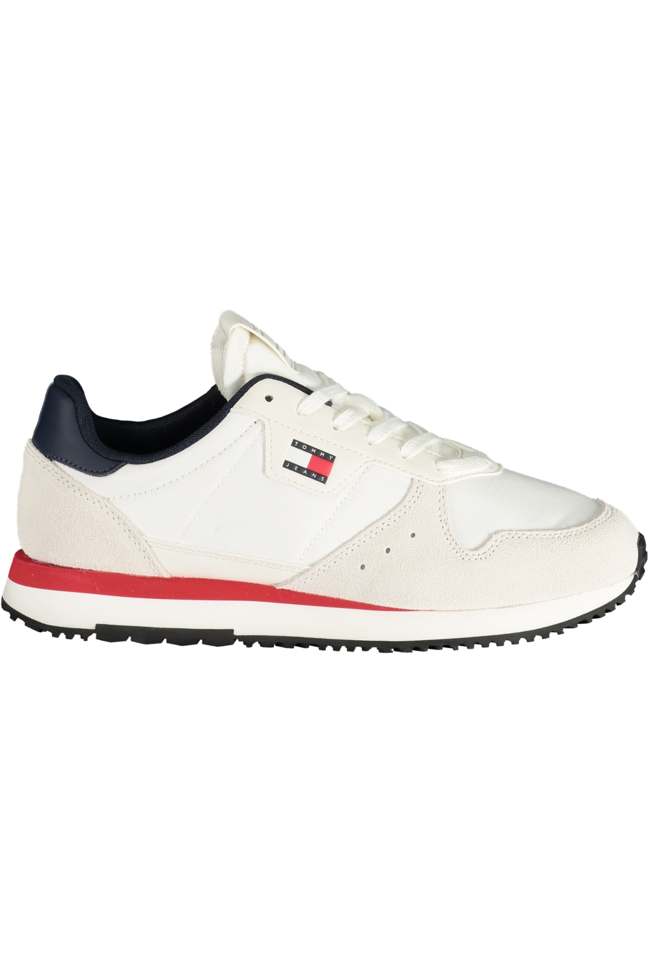 TOMMY HILFIGER MEN'S WHITE SPORTS SHOES TOMMY HILFIGER