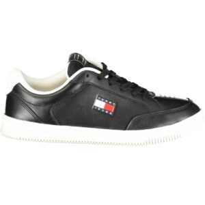 TOMMY HILFIGER MEN'S BLACK SPORTS SHOES TOMMY HILFIGER