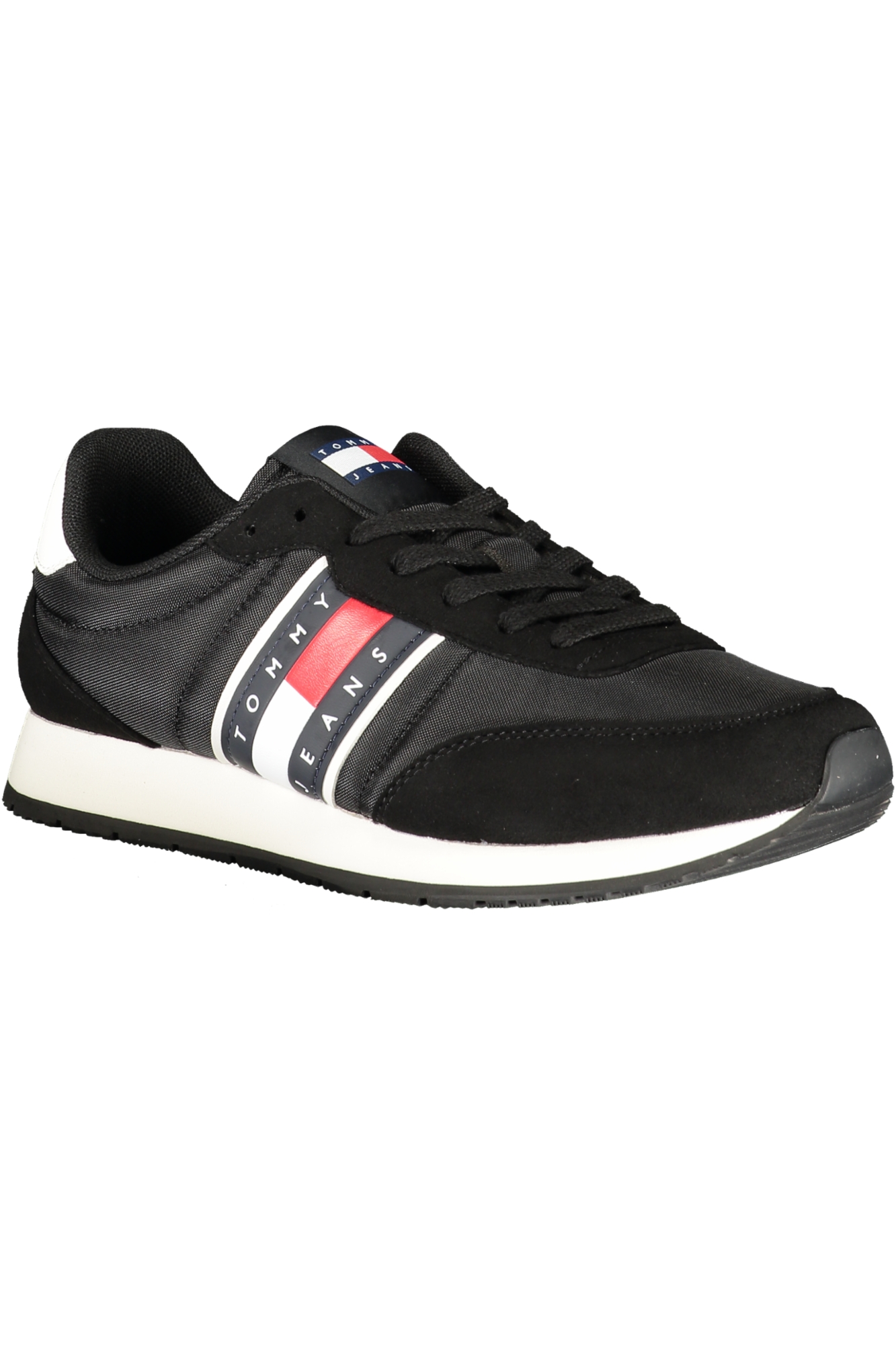 TOMMY HILFIGER MEN'S BLACK SPORTS SHOES - Image 2