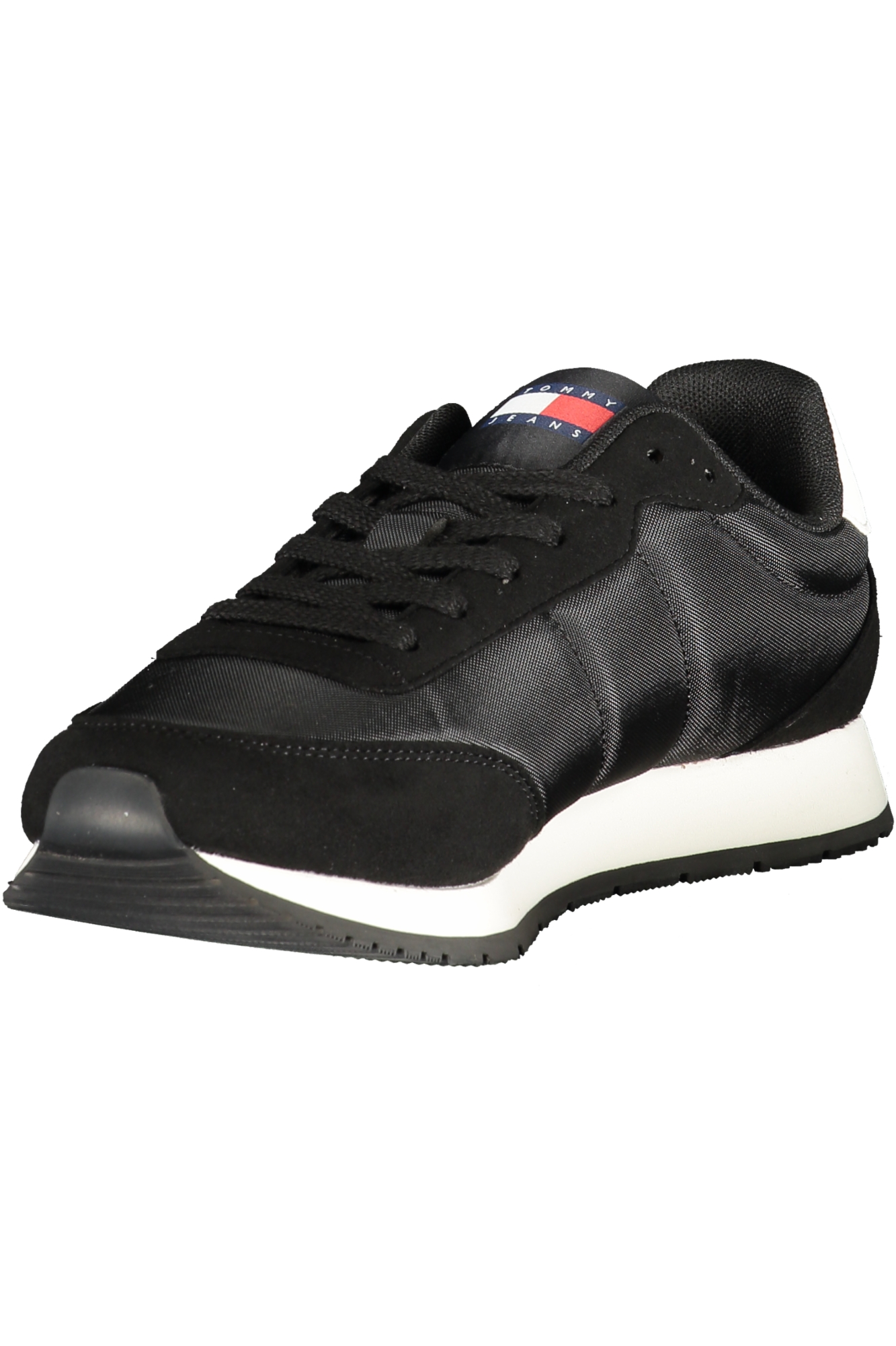 TOMMY HILFIGER MEN'S BLACK SPORTS SHOES - Image 3