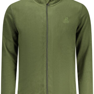 US GRAND MEN'S GREEN ZIP-UP SWEATSHIRT U.S. GRAND