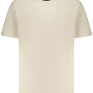BOSS MEN'S SHORT-SLEEVE T-SHIRT BEIGE BOSS
