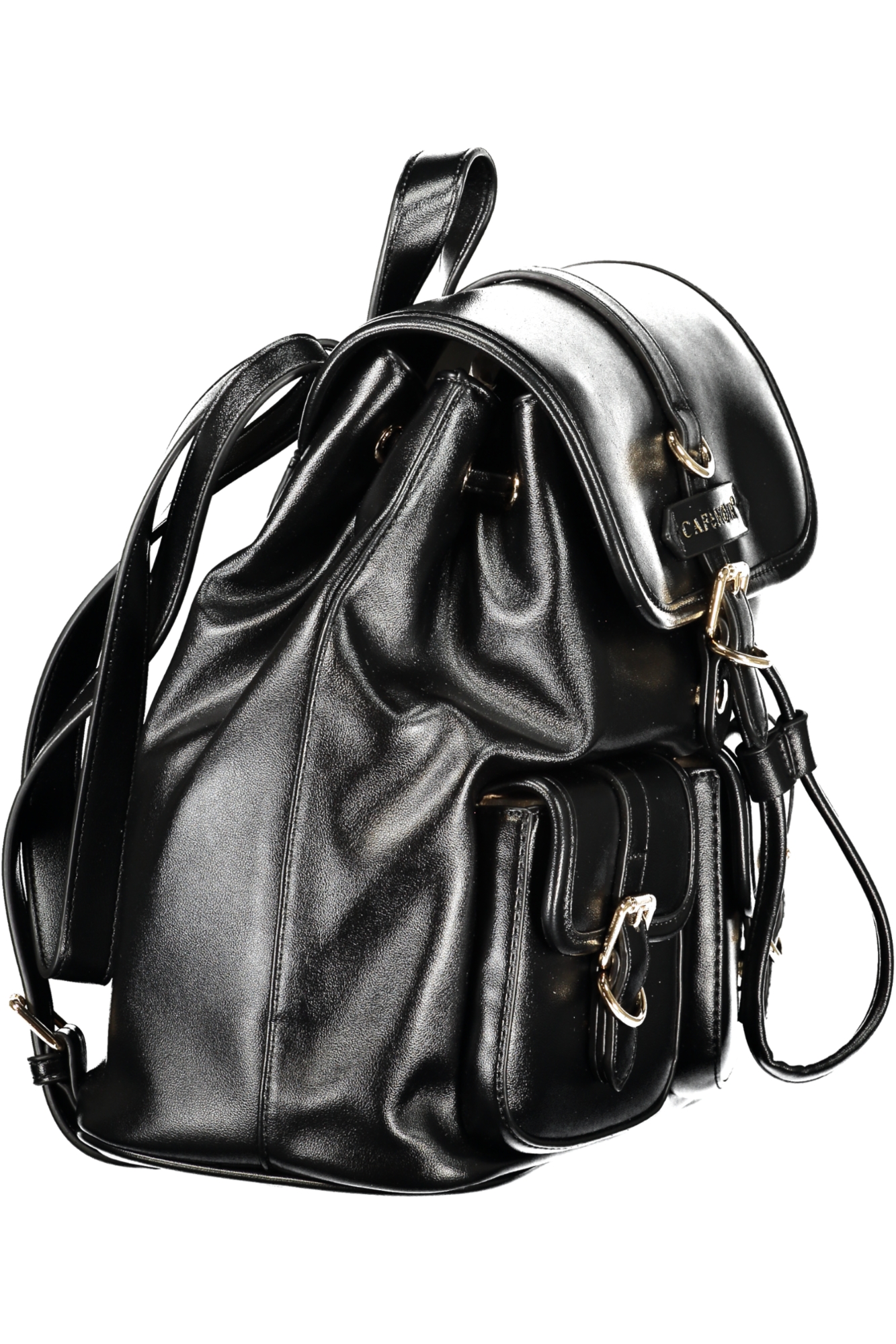 CAFENOIR WOMEN'S BLACK BACKPACK - Image 3
