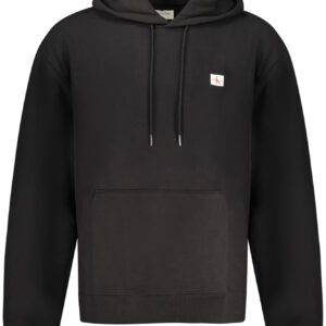 CALVIN KLEIN MEN'S BLACK ZIP-UP SWEATSHIRT CALVIN KLEIN