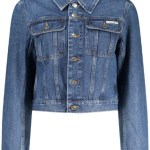 CALVIN KLEIN WOMEN'S BLUE DENIM JACKET CALVIN KLEIN