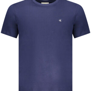 CALVIN KLEIN MEN'S SHORT-SLEEVE T-SHIRT BLUE CALVIN KLEIN