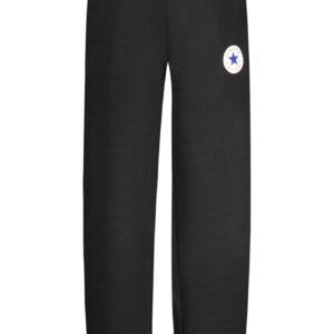 CONVERSE KIDS' BLACK LONG TRACKSUIT PANTS CONVERSE