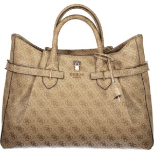 GUESS JEANS WOMEN'S BEIGE BAG GUESS JEANS