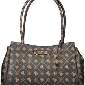 GUESS JEANS WOMEN'S BROWN BAG GUESS JEANS