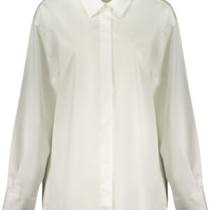 GUESS JEANS WOMEN'S LONG-SLEEVED SHIRT WHITE GUESS JEANS