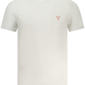 GUESS JEANS MEN'S SHORT-SLEEVED T-SHIRT WHITE GUESS JEANS