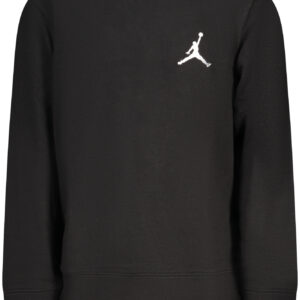 JORDAN KIDS' BLACK ZIP-UP SWEATSHIRT JORDAN