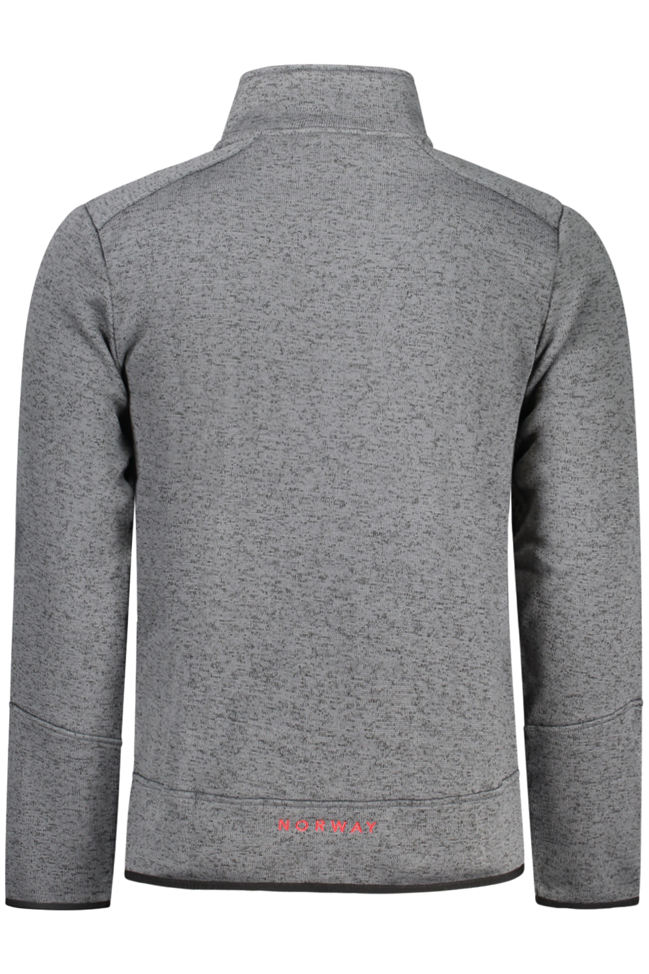 NORWAY 1963 MEN'S GRAY ZIP-UP SWEATSHIRT - Image 2