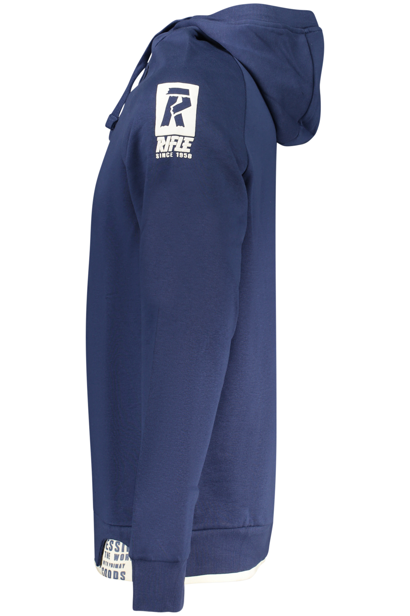 RIFLE MEN'S ZIP-UP SWEATSHIRT BLUE - Image 3