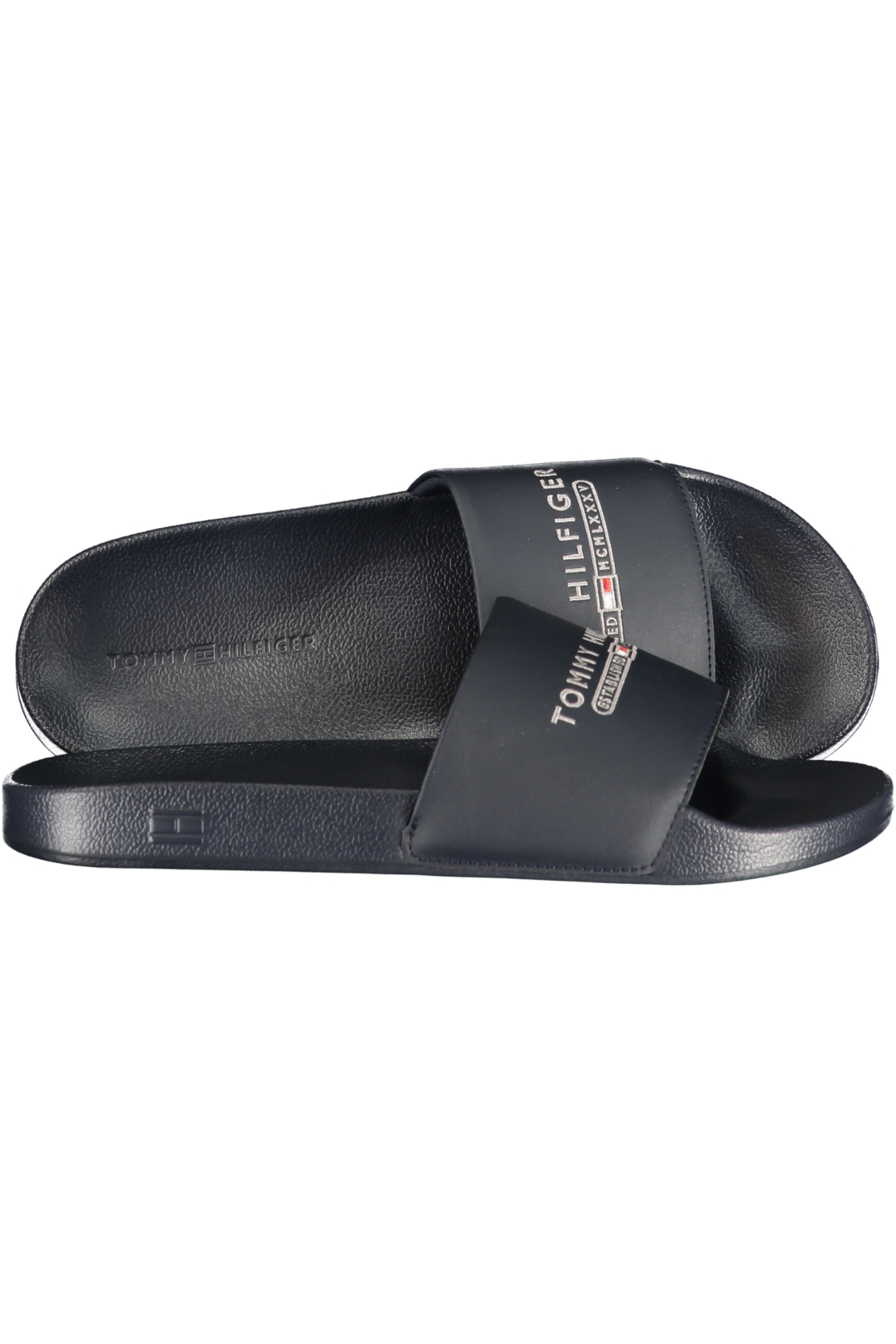 TOMMY HILFIGER MEN'S BLUE SLIPPER FOOTWEAR - Image 2