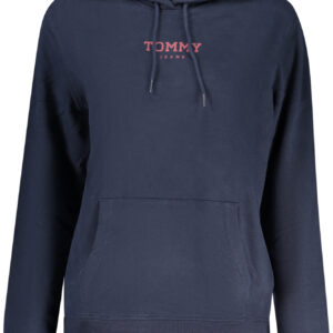 TOMMY HILFIGER WOMEN'S BLUE ZIP-UP SWEATSHIRT TOMMY HILFIGER