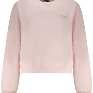 TOMMY HILFIGER WOMEN'S PINK ZIP-UP SWEATSHIRT TOMMY HILFIGER