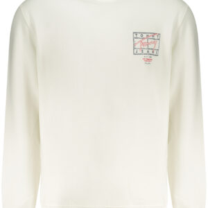 TOMMY HILFIGER MEN'S ZIP-UP SWEATSHIRT WHITE TOMMY HILFIGER
