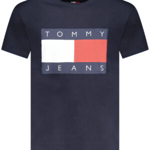 TOMMY HILFIGER MEN'S SHORT-SLEEVE T-SHIRT BLUE TOMMY HILFIGER
