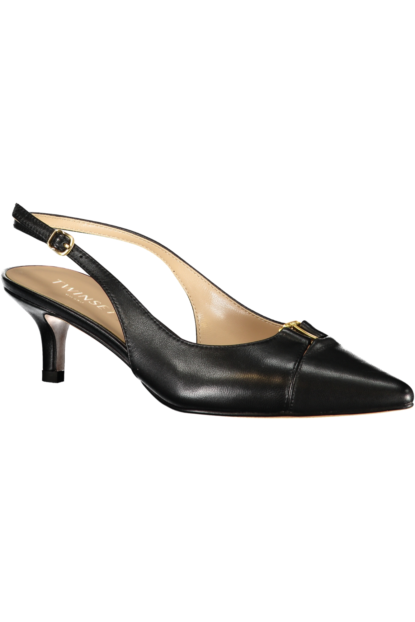 TWINSET WOMEN'S BLACK SANDALS - Image 2