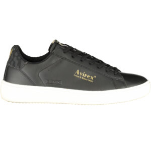 AVIREX MEN'S BLACK SPORTS FOOTWEAR AVIREX