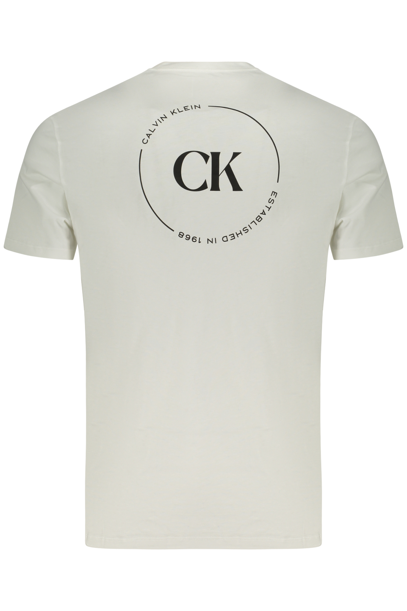 CALVIN KLEIN MEN'S SHORT-SLEEVE T-SHIRT WHITE - Image 2