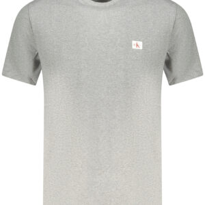 CALVIN KLEIN MEN'S SHORT-SLEEVE T-SHIRT GREY CALVIN KLEIN