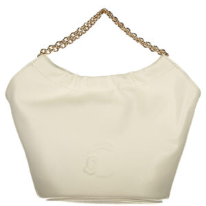 COCCINELLE WOMEN'S WHITE BAG COCCINELLE