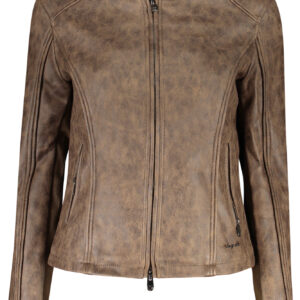 DESIGUAL WOMEN'S BROWN JACKET DESIGUAL