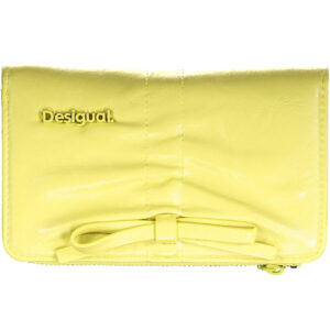 DESIGUAL WOMEN'S YELLOW WALLET DESIGUAL
